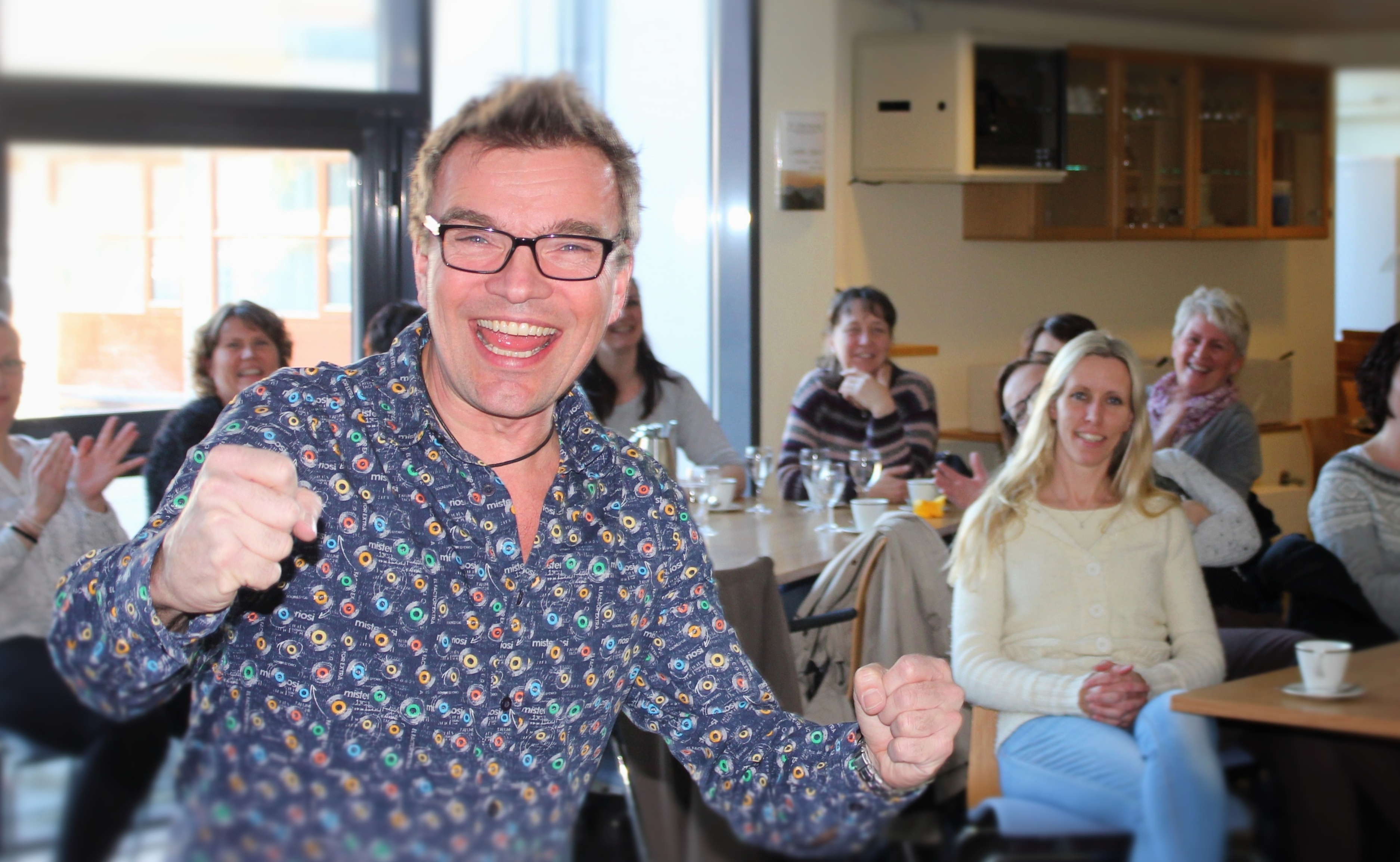 Tom Wangerud sprer energi