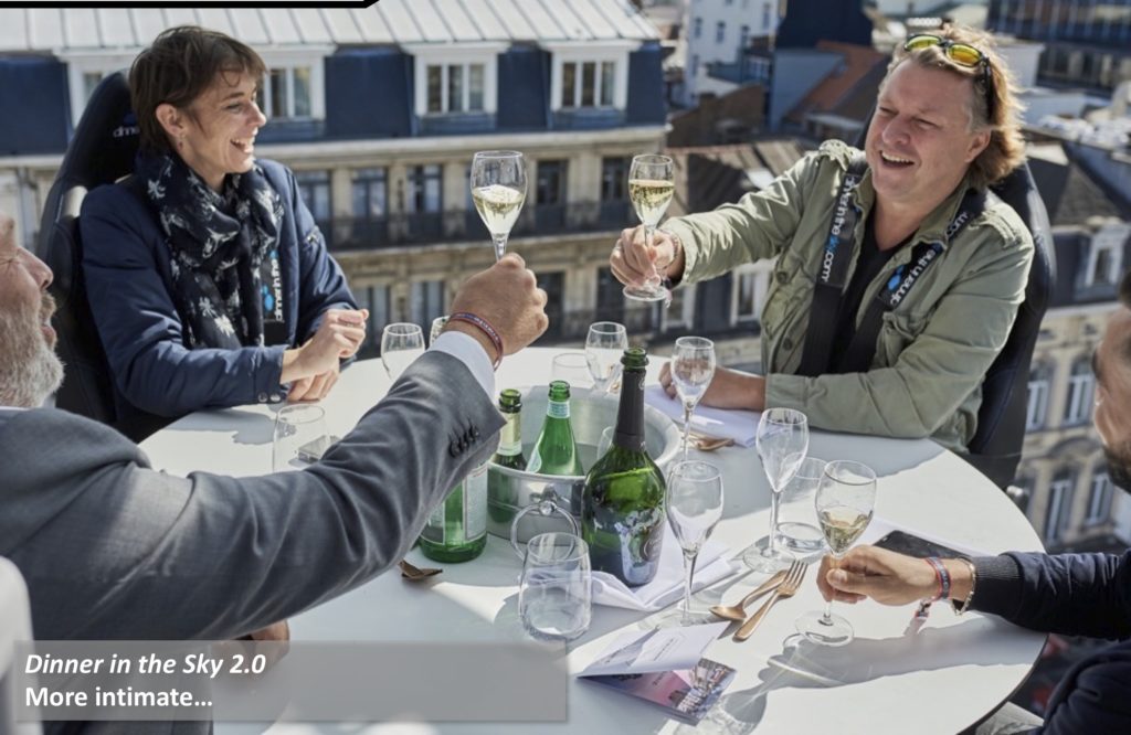 Dinner in the sky - en stor opplevelse