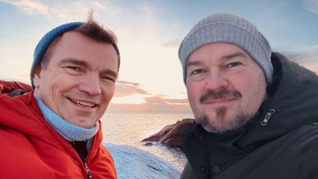 Bookingekspertene Tom Wangerud og Roy Funner